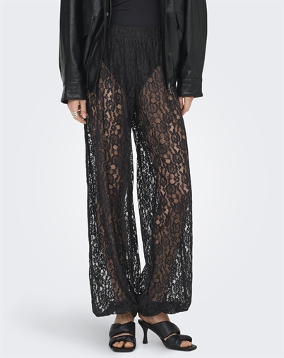 Only - ONLBea Lace Ballon Bukser - Black 